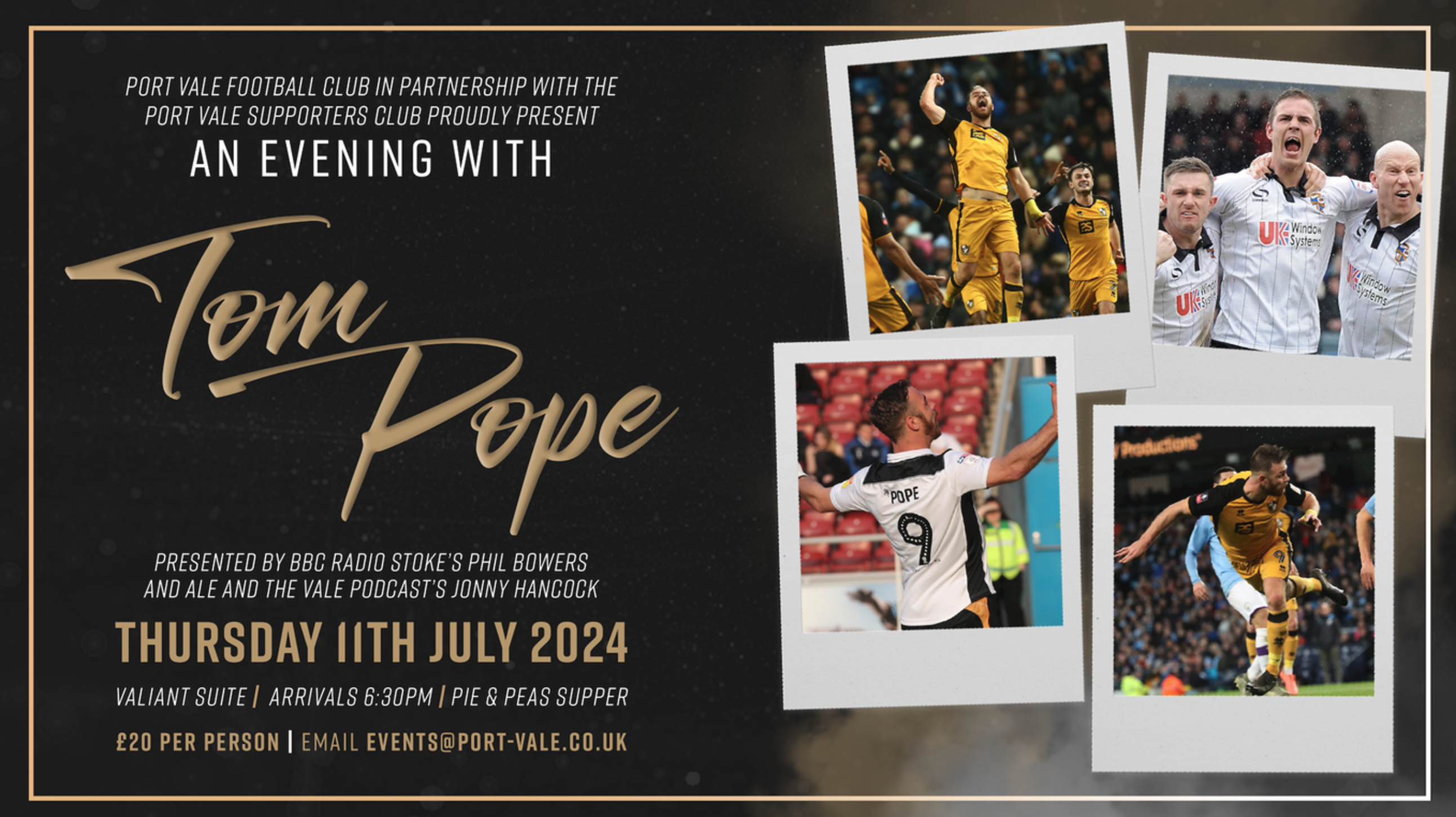 An Evening with Tom Pope
