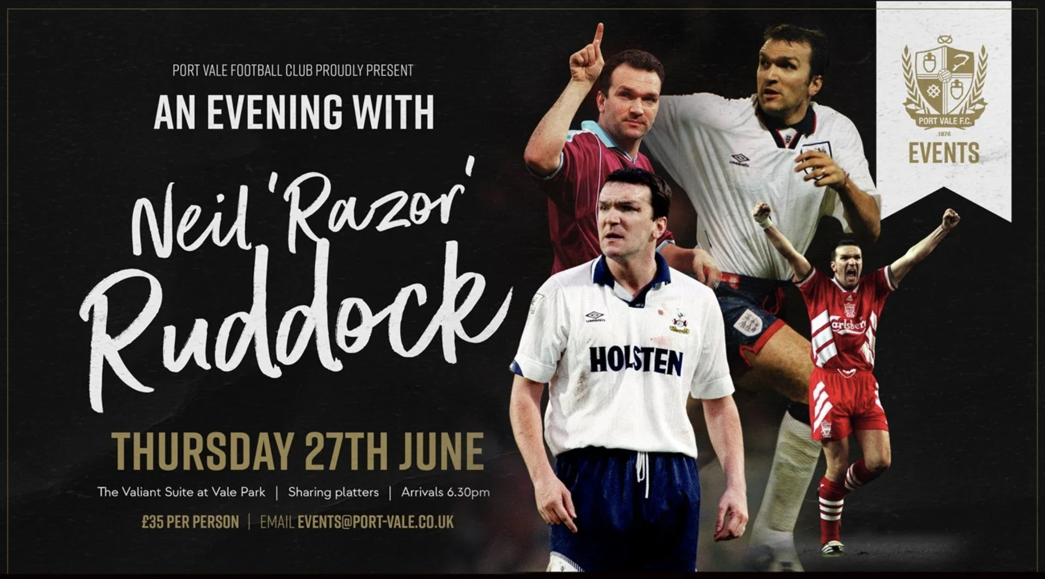 An Evening with Neil 'Razor' Ruddock