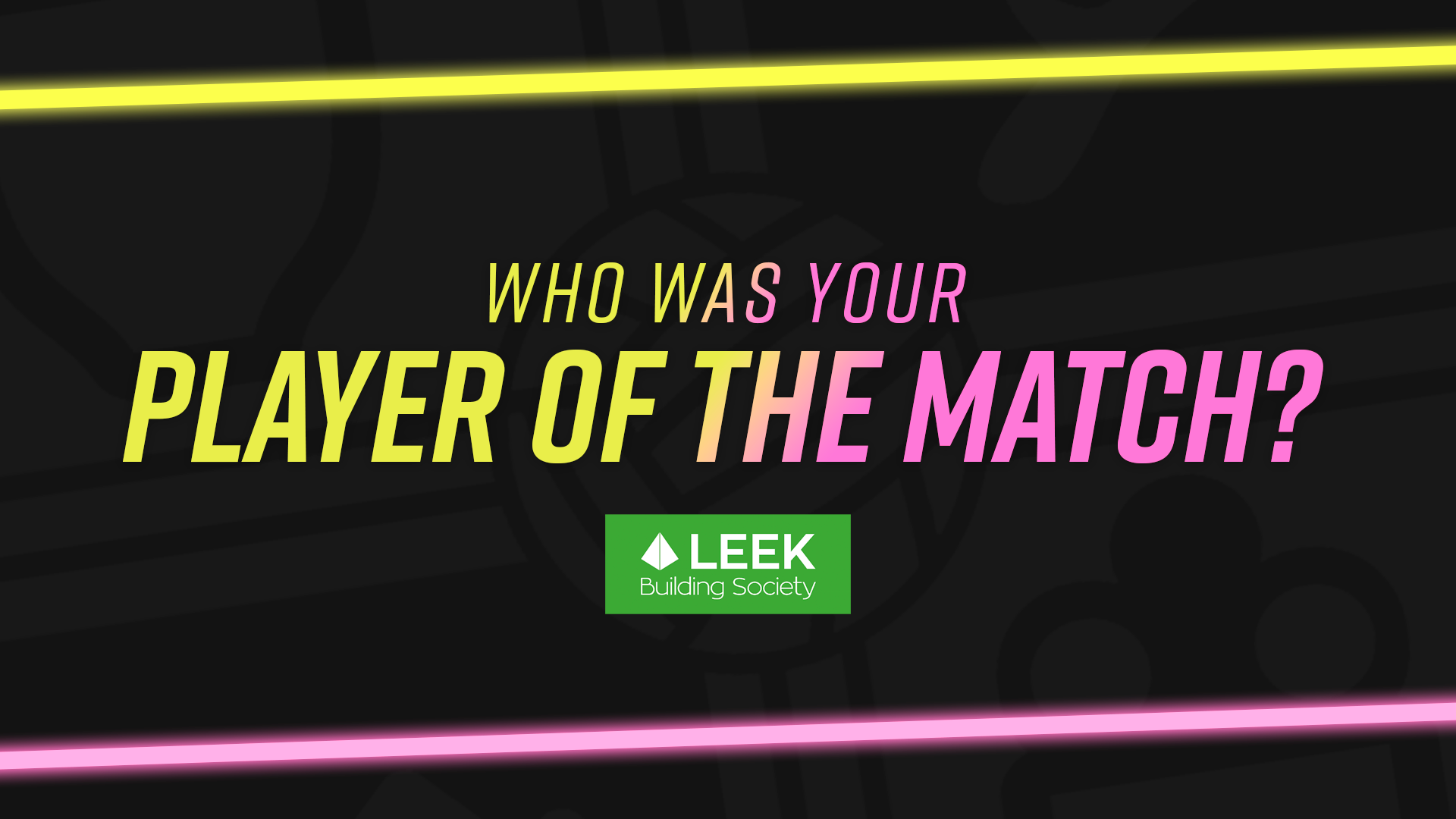 Who was your player of the match? 