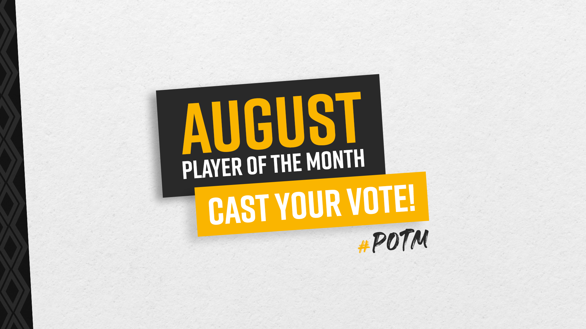 August Player of the Month Cast Your Vote