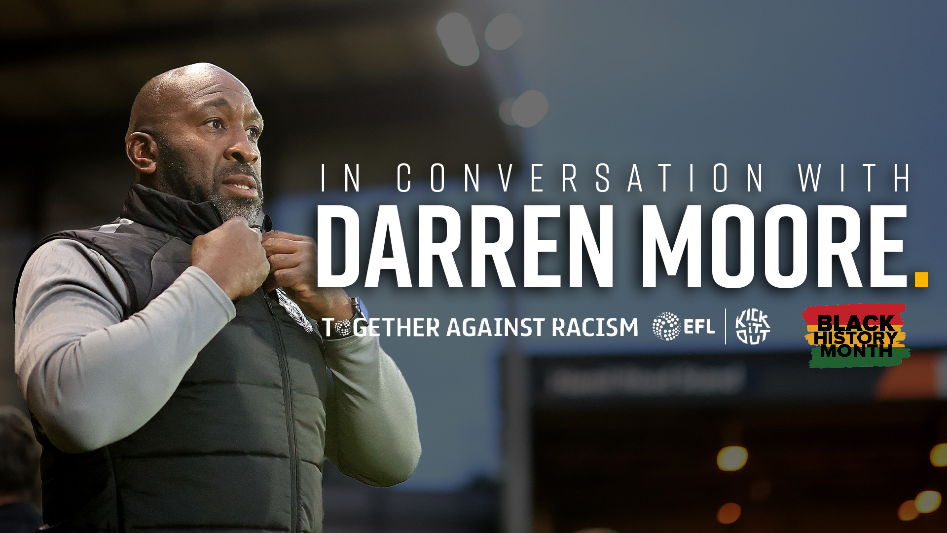 In Conversation with Darren Moore