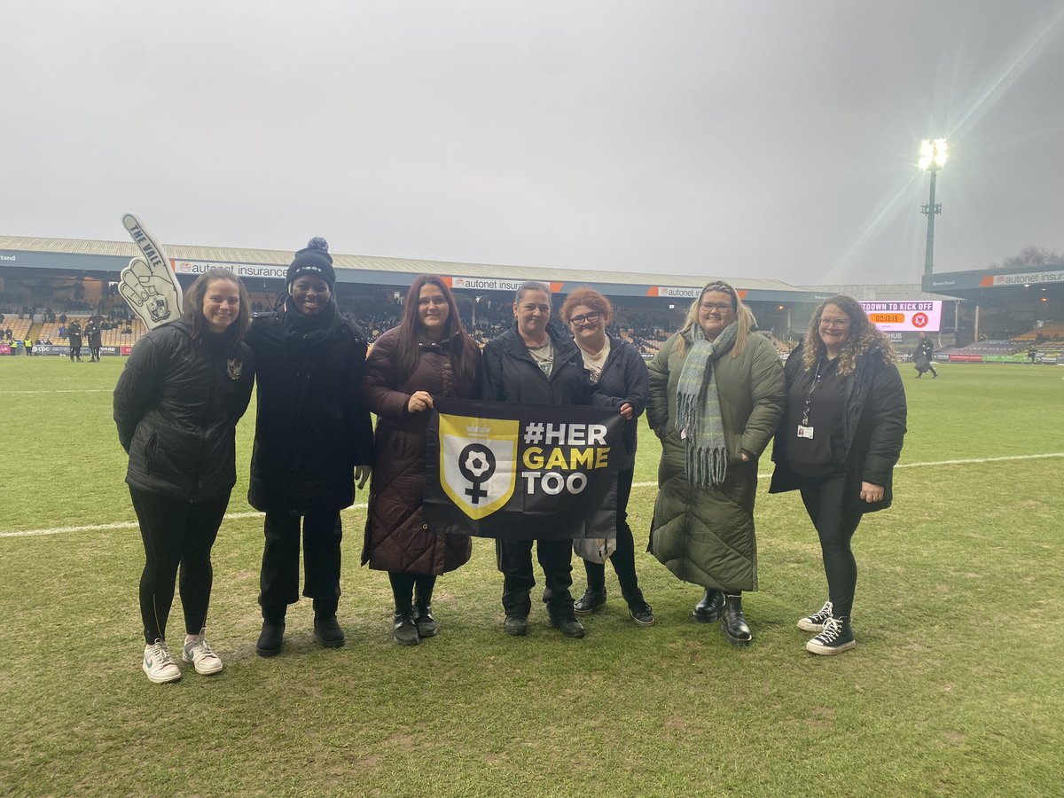 Her Game Too initiative at Vale Park