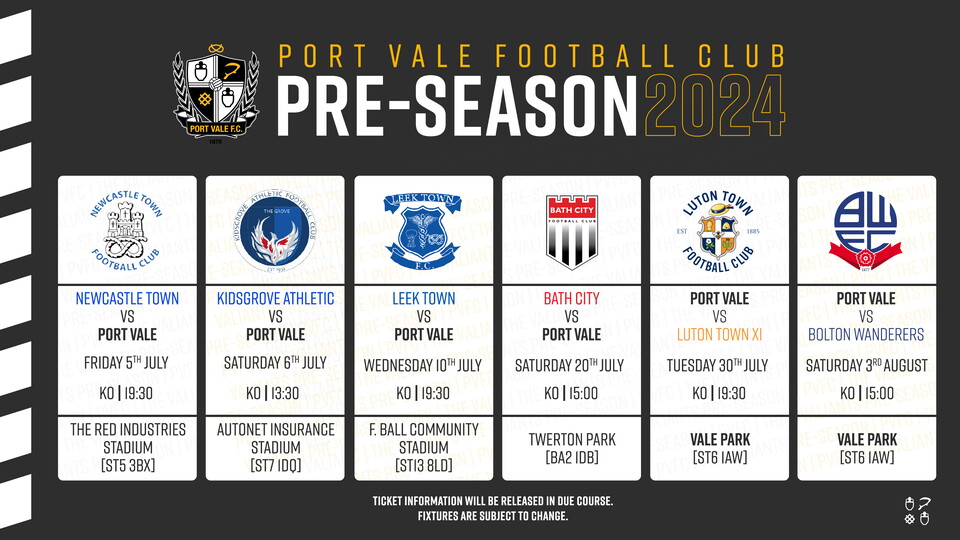 Pre Season 2024