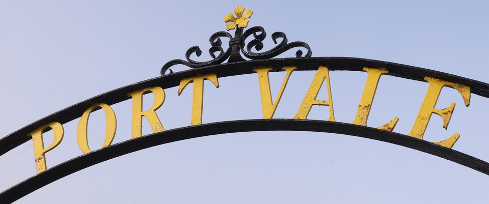 Port Vale Metal Sign