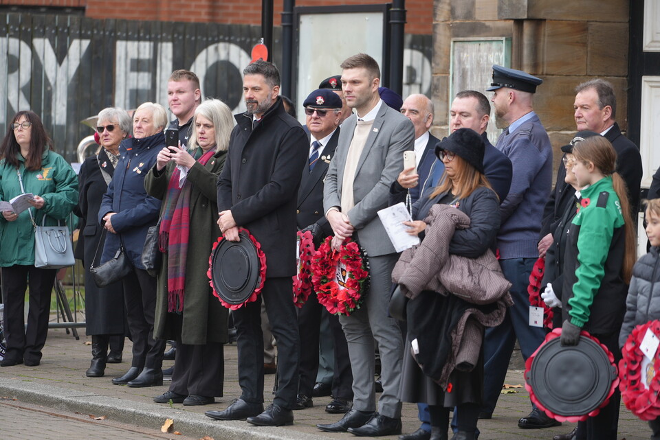 Matt Hancock at Remembrance Sunday Service