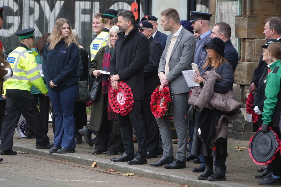 Matt Hancock at Remembrance Sunday Service