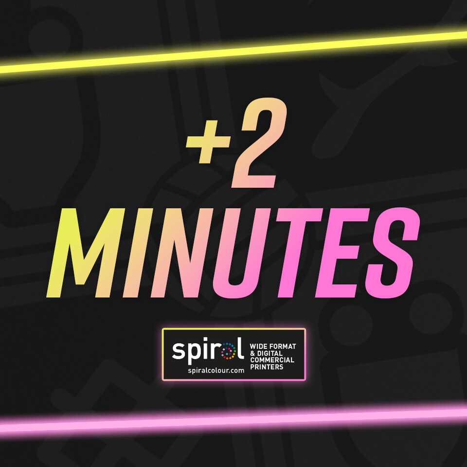 two minutes away