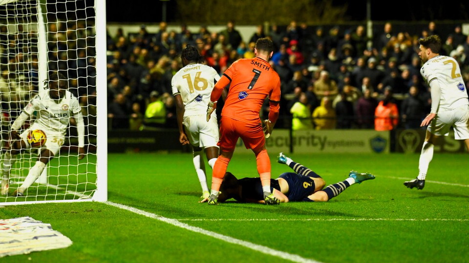Match action photo from Bromley versus Port Vale
