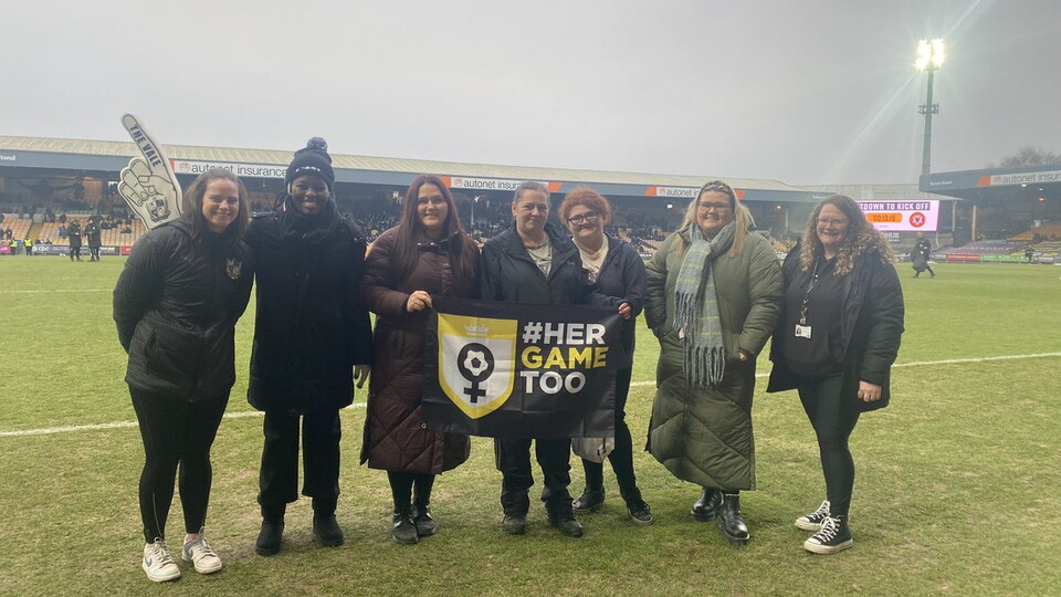 Her Game Too initiative at Vale Park