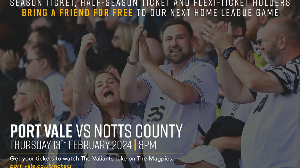 Notts County ticket offer