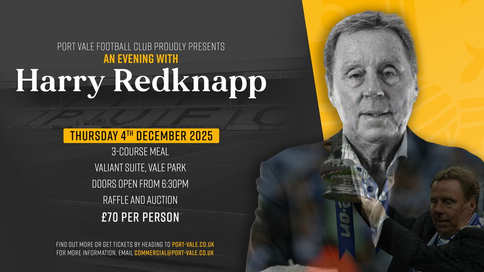 Evening with Harry Redknapp