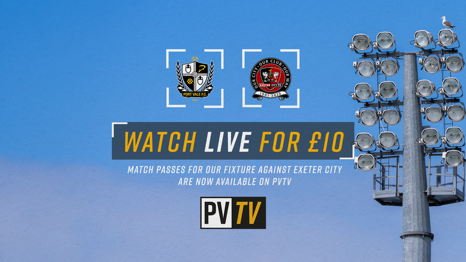PVTV Watch Vale v Exeter