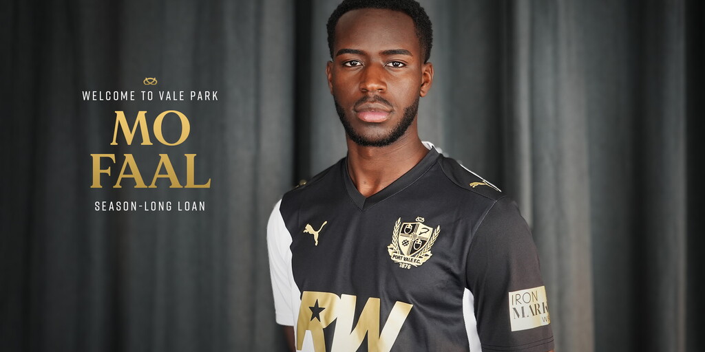 Mo Faal is a Valiant | Port Vale FC